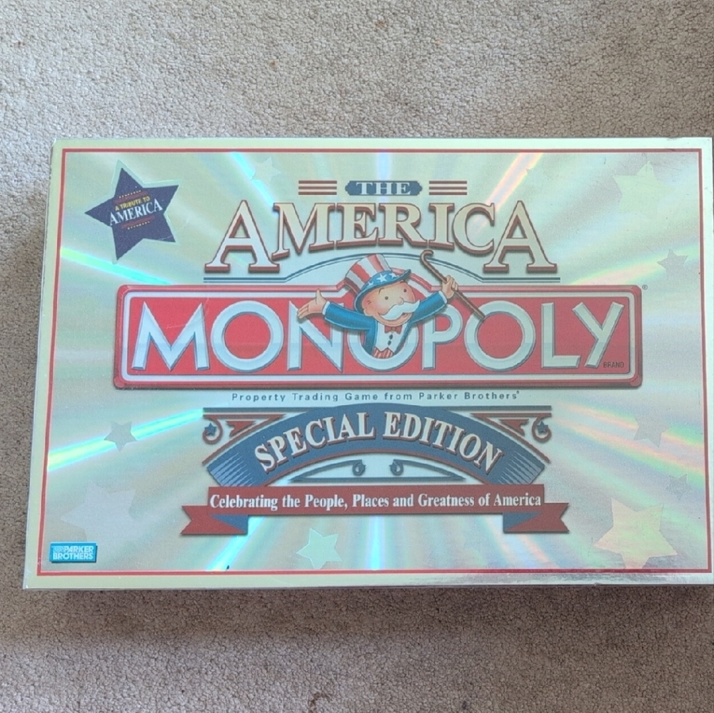 Monopoly America Special Edition Board Game